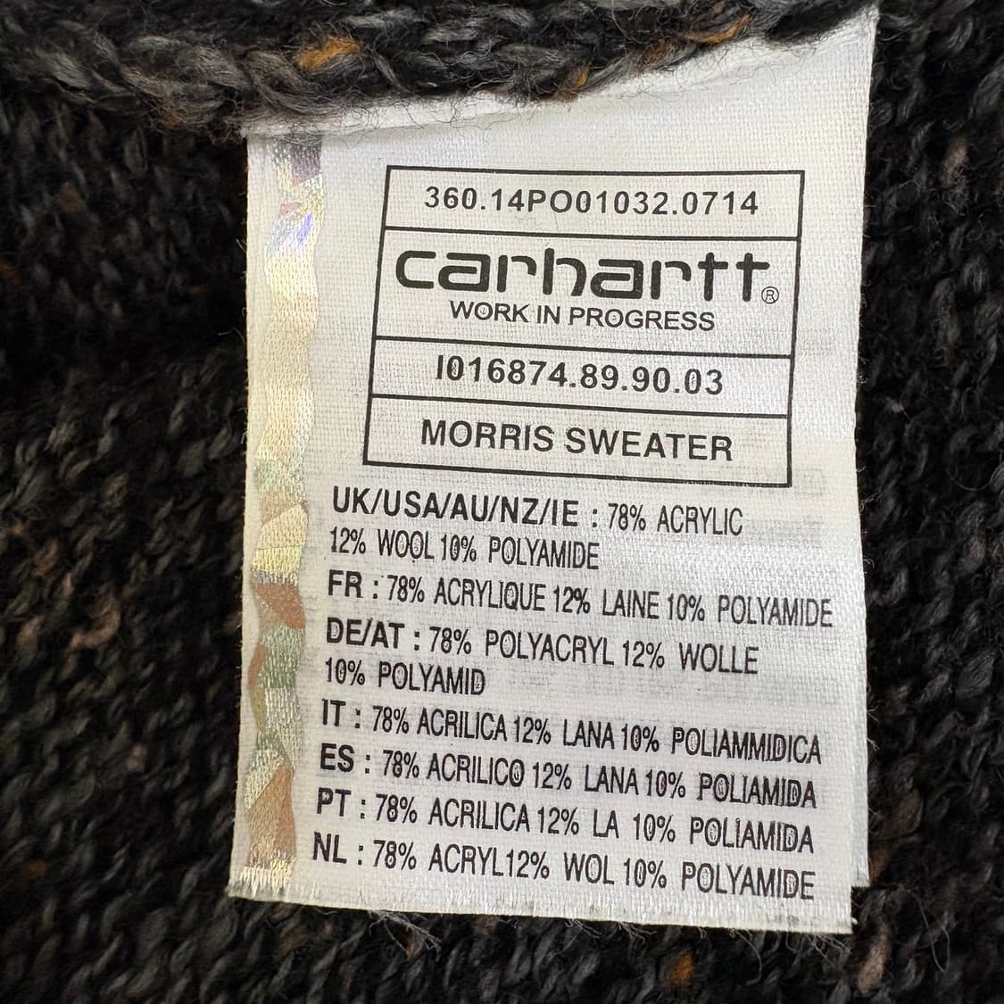 carhartt morris sweater 상품이미지5