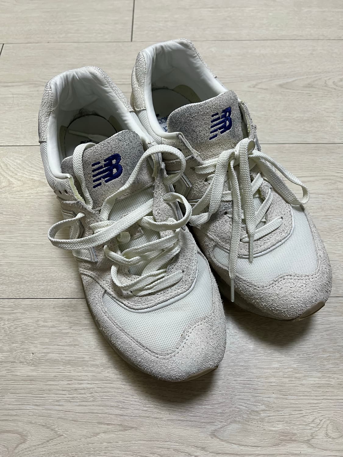 뉴발란스 x 렉토 574 애쉬 크림 레거시 상품이미지2