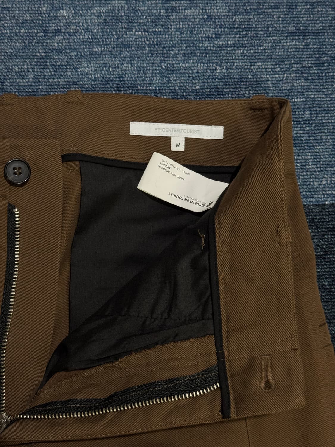 에피센터 투어리스트 Erec trousers 브라운 M사이즈 상품이미지3