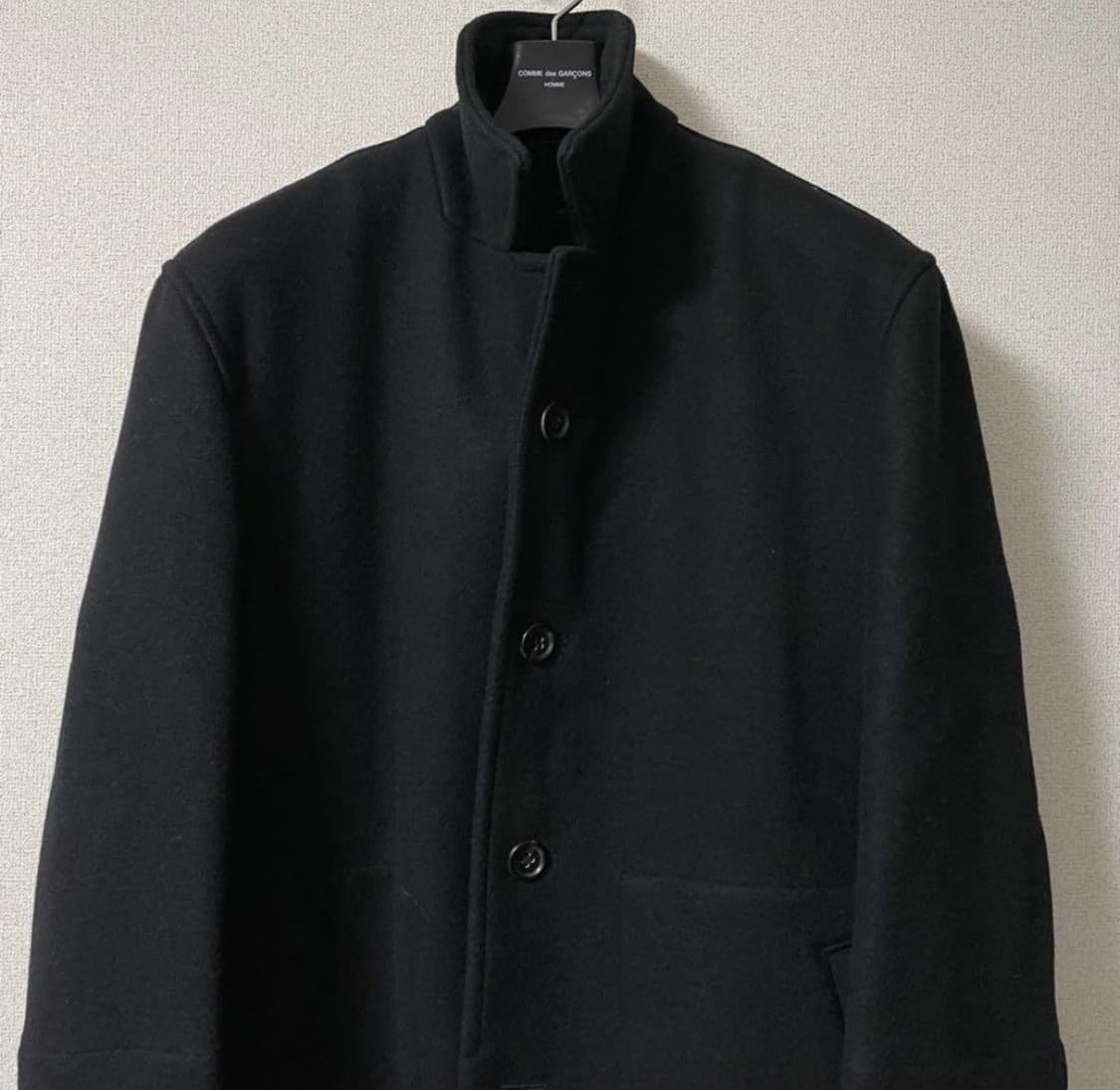 꼼데가르송 옴므 멜톤 하프코트 (90s 타나카 옴므) 상품이미지10