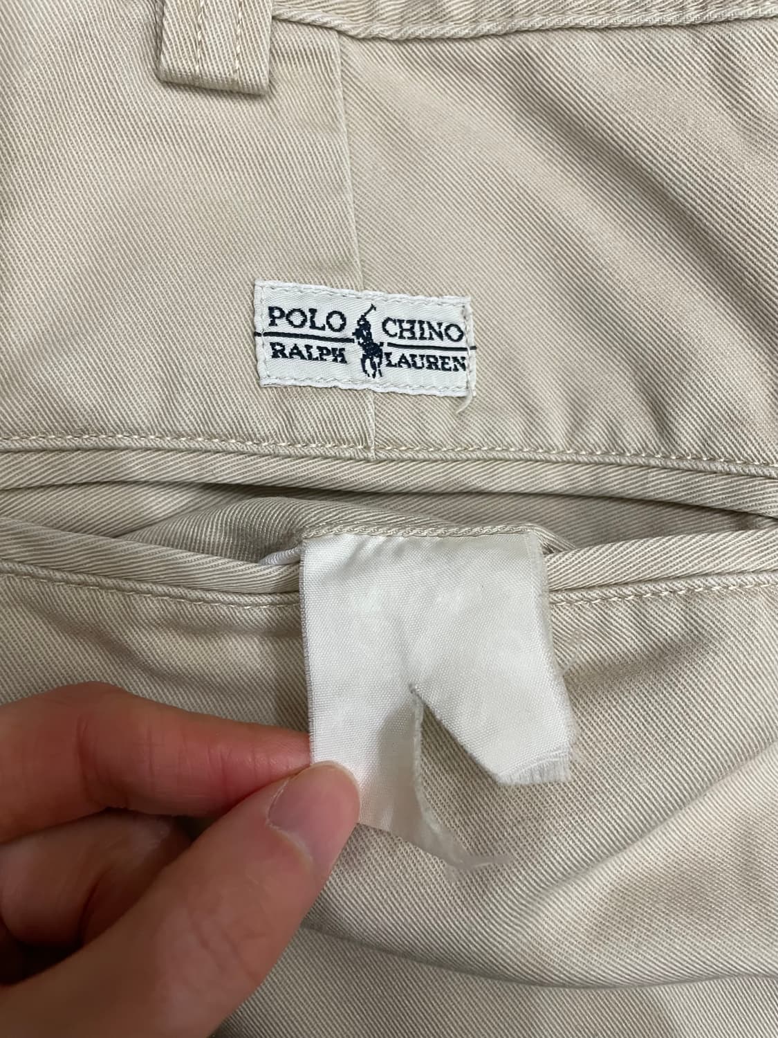 90s 폴로 랄프로렌 치노 팬츠 베이지 상품이미지10