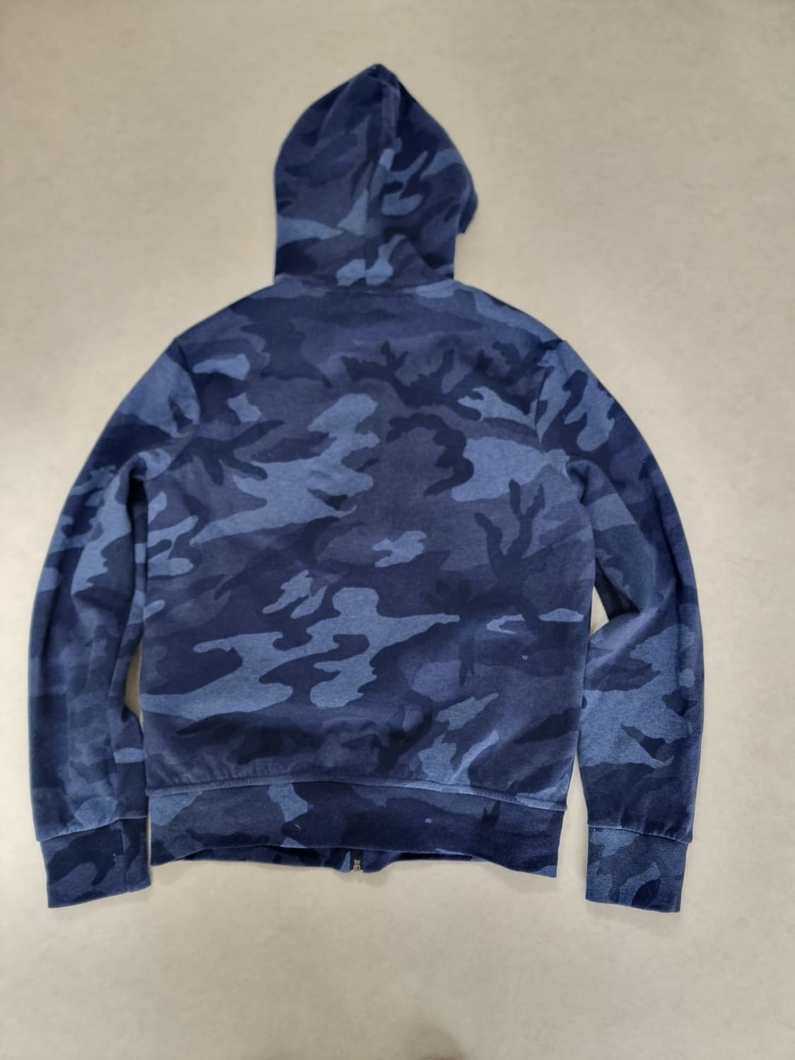 폴로 랄프로렌 블루 카모 후드 집업 상품이미지4