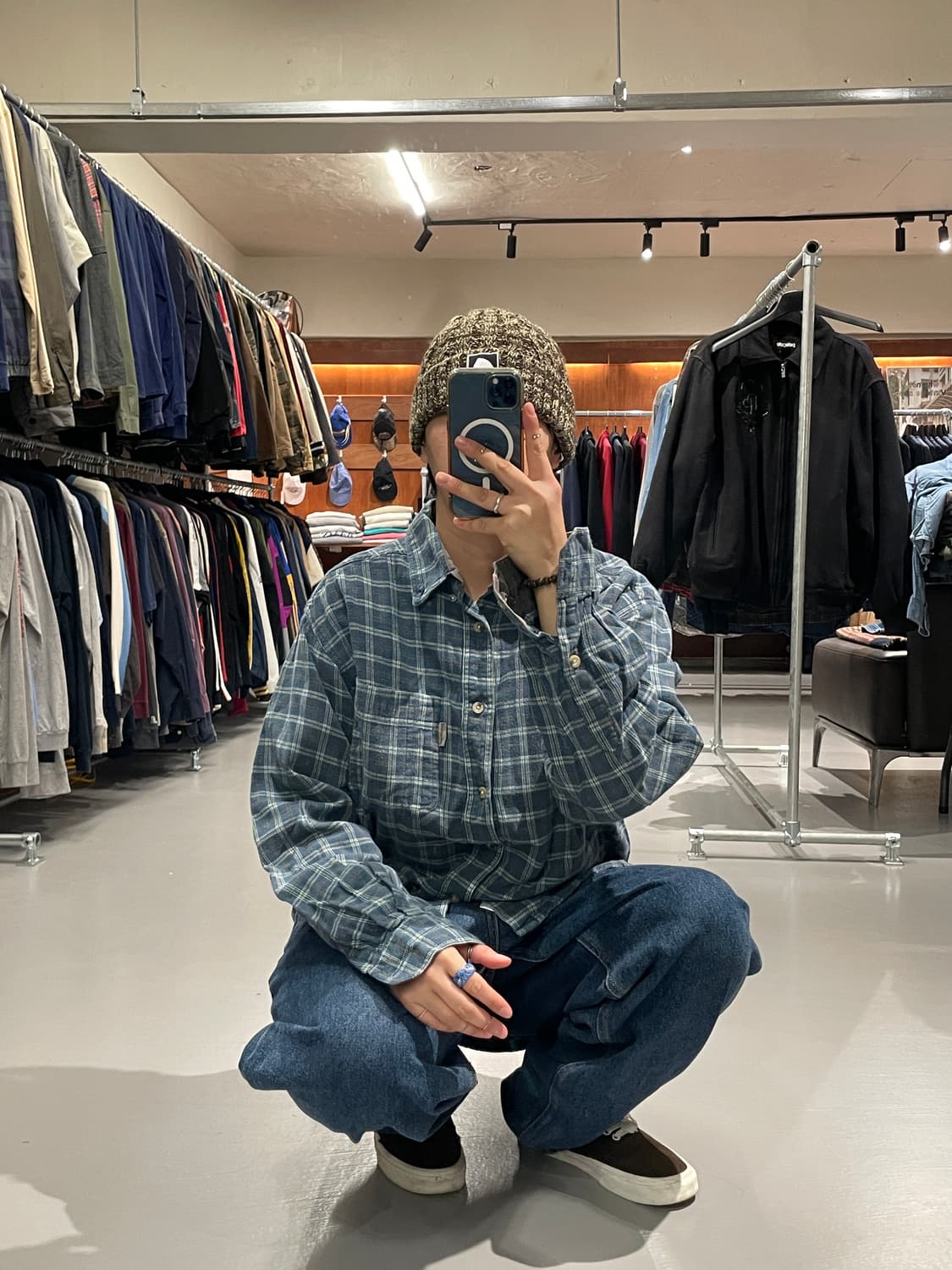 울리치 체크 셔츠 상품이미지3