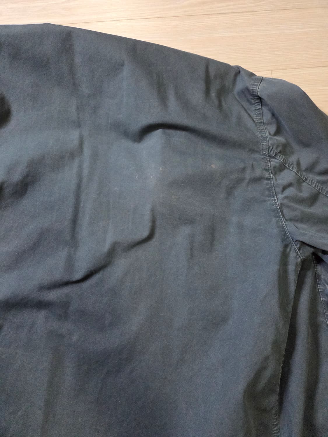 [정품/급처] 스톤아일랜드 올드이펙트 오버셔츠 세이지 그린 상품이미지8