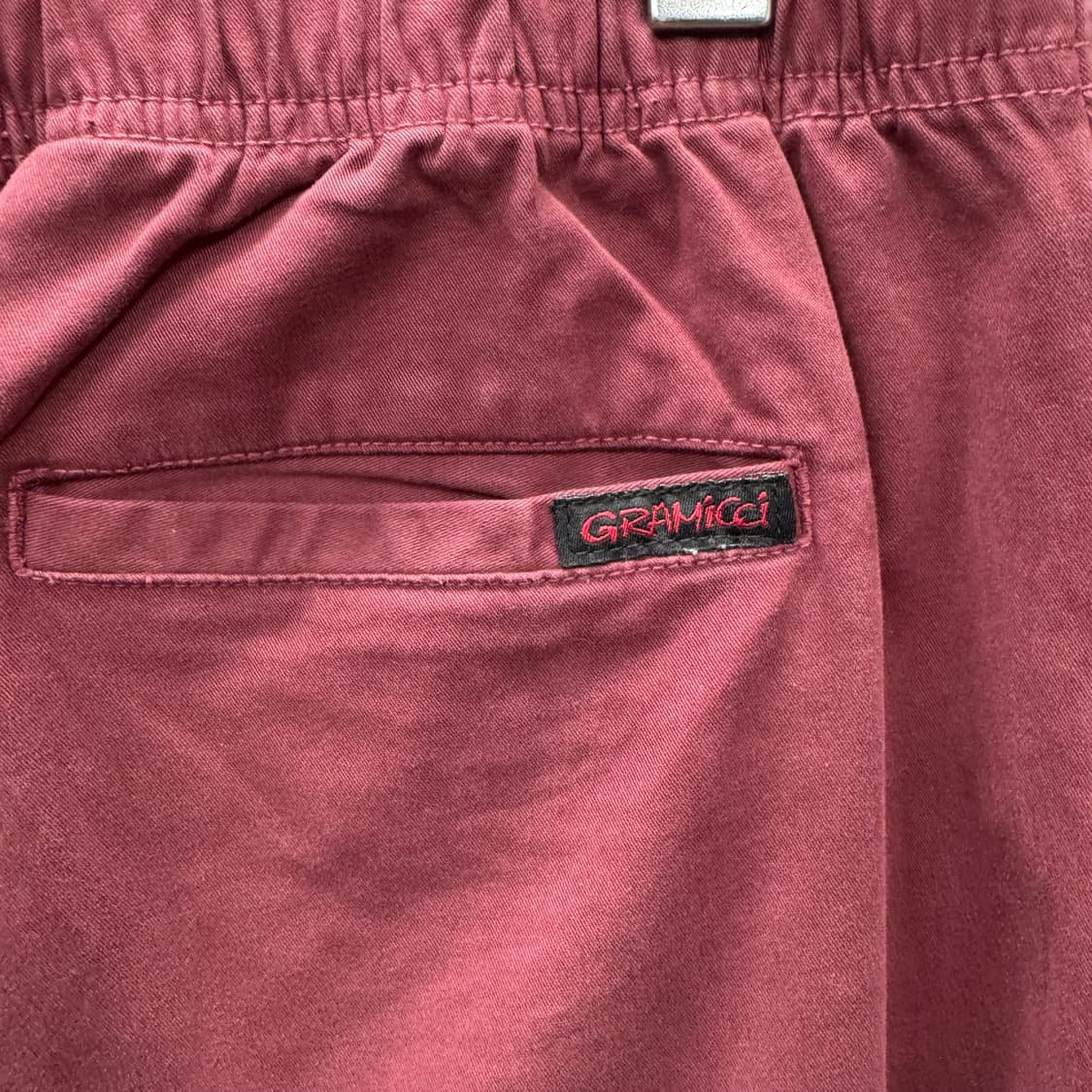 90s 그라미치 코튼 치노 팬츠 벨트 로고 포인트 버건디 상품이미지6