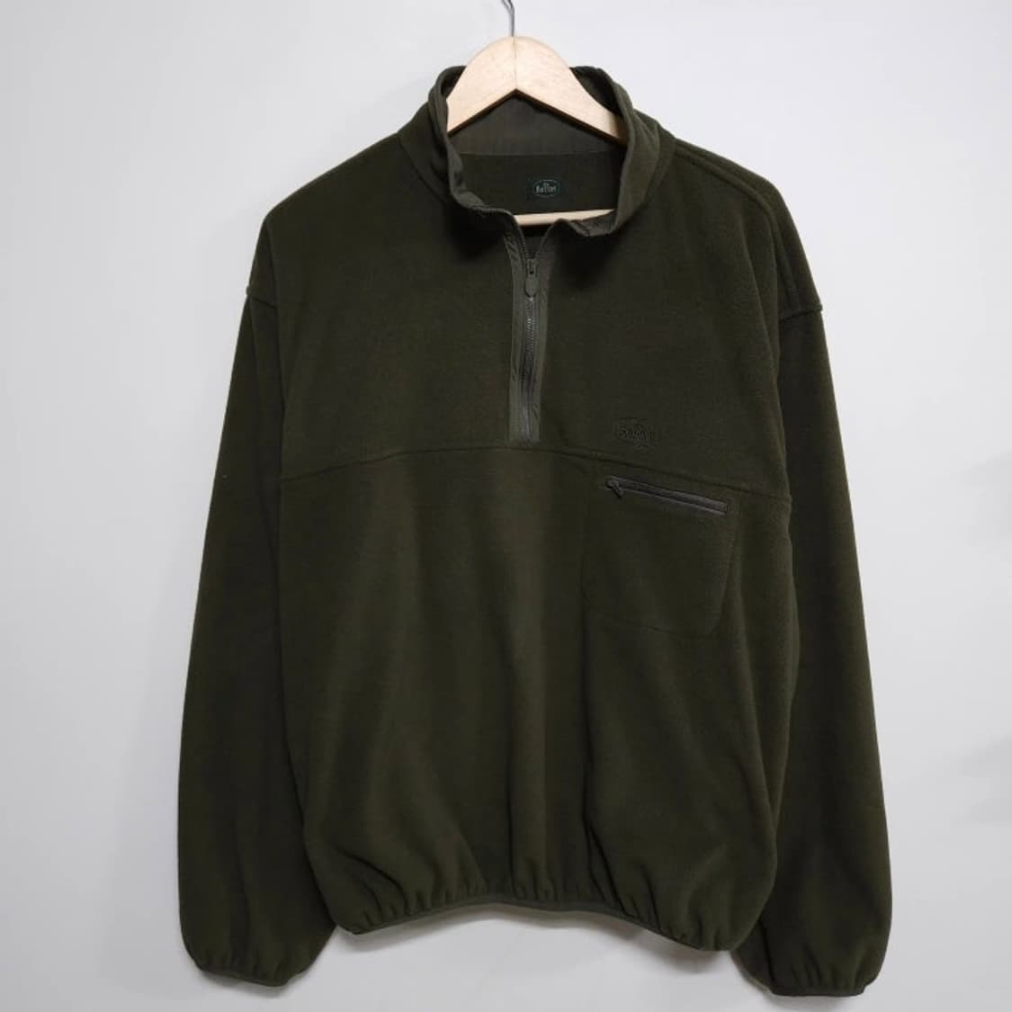 남녀공용M The Barnnet 더바넷 플리스 하프집업 카키 상품이미지2