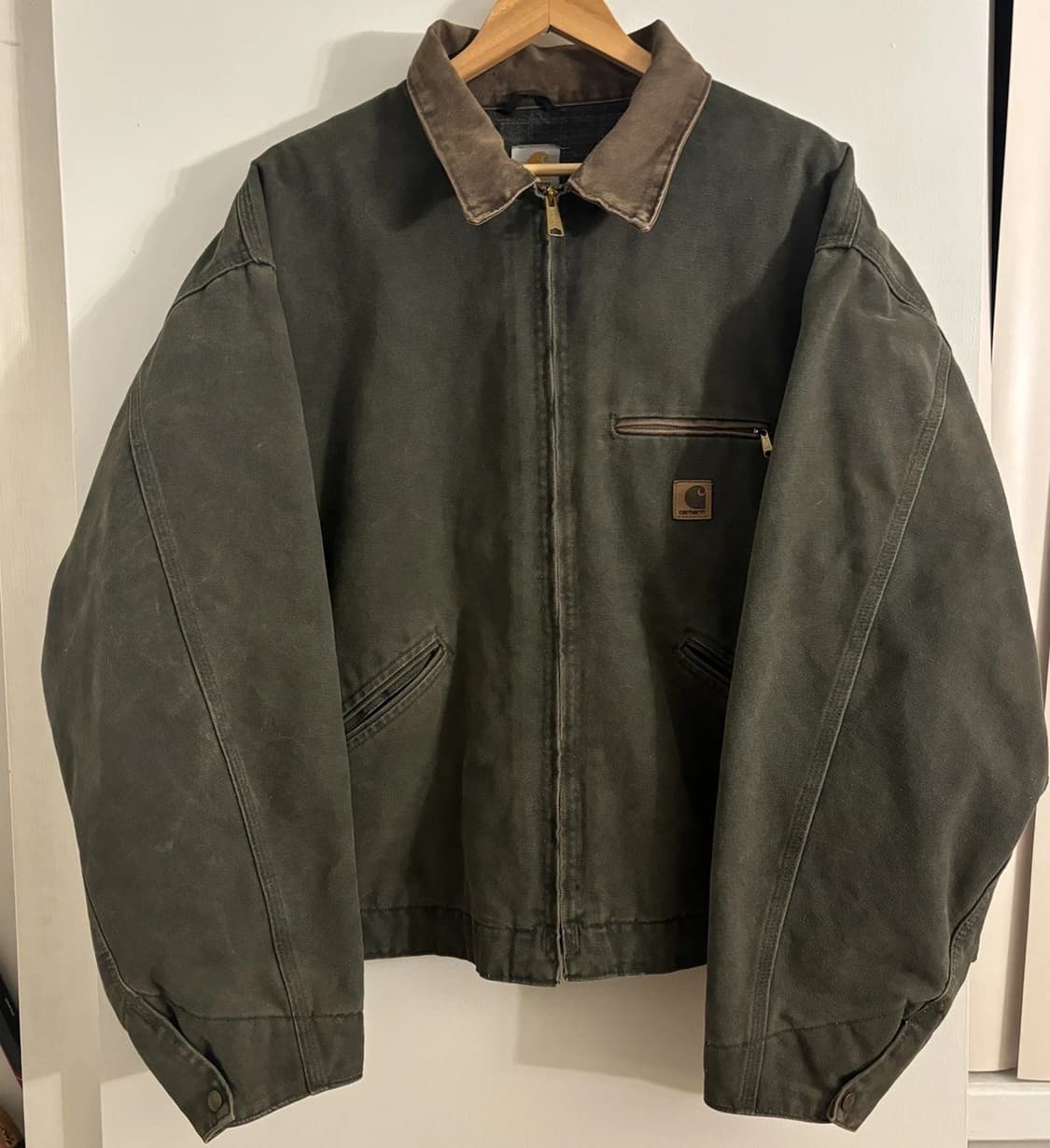 칼하트 J97 빈티지 디트로이트 자켓 모스 그린 상품이미지1