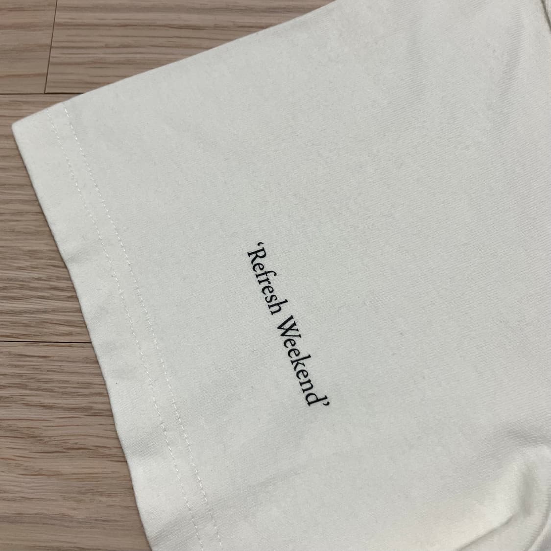 [Satur] 세터 빅 로고 반팔 티셔츠 상품이미지5