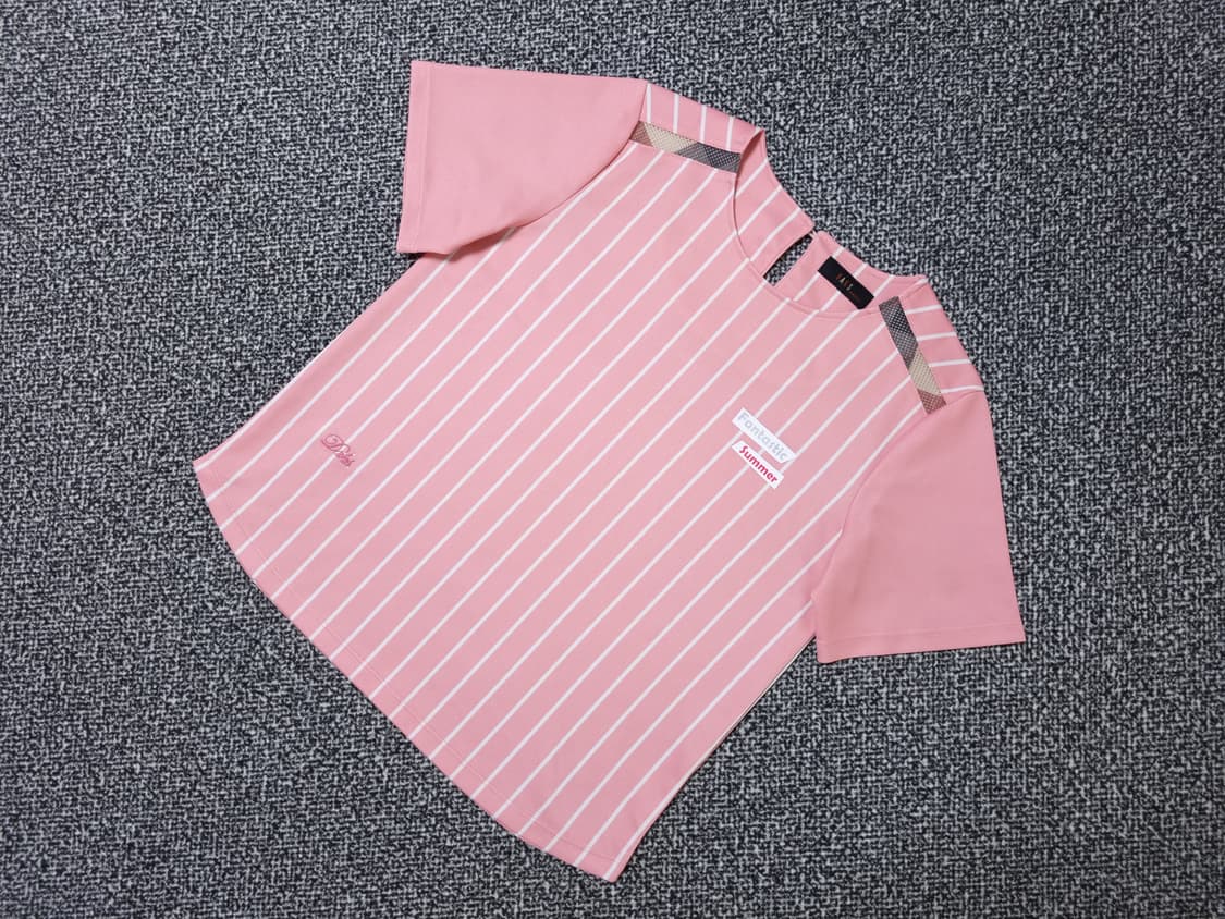 [무료배송][140]닥스 키즈 저지 스트라이프 반팔티 상품이미지3