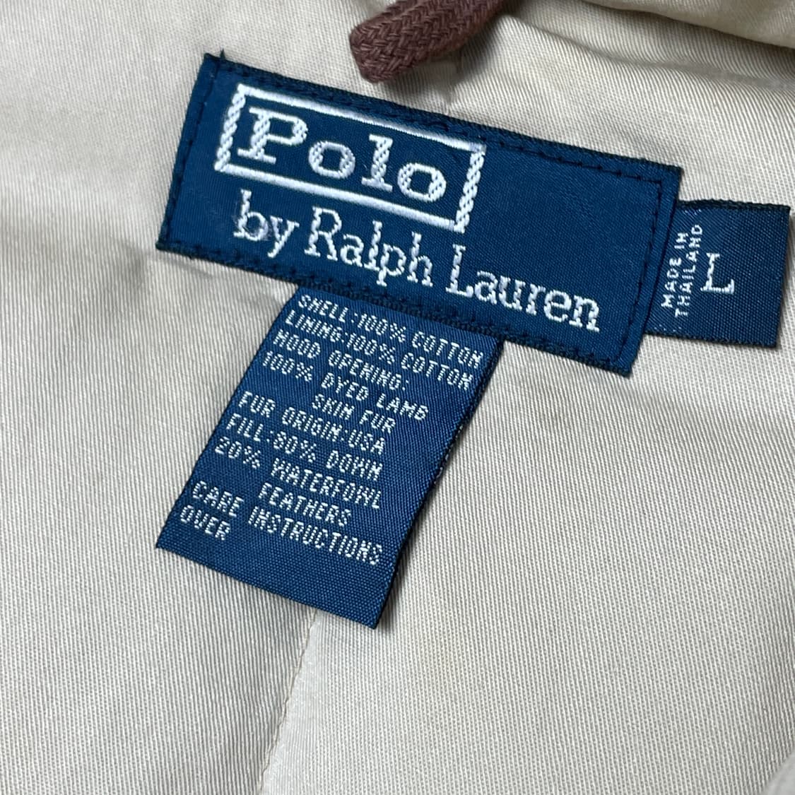 [택포] 폴로 랄프로렌 파카 패딩 점퍼 L 상품이미지10