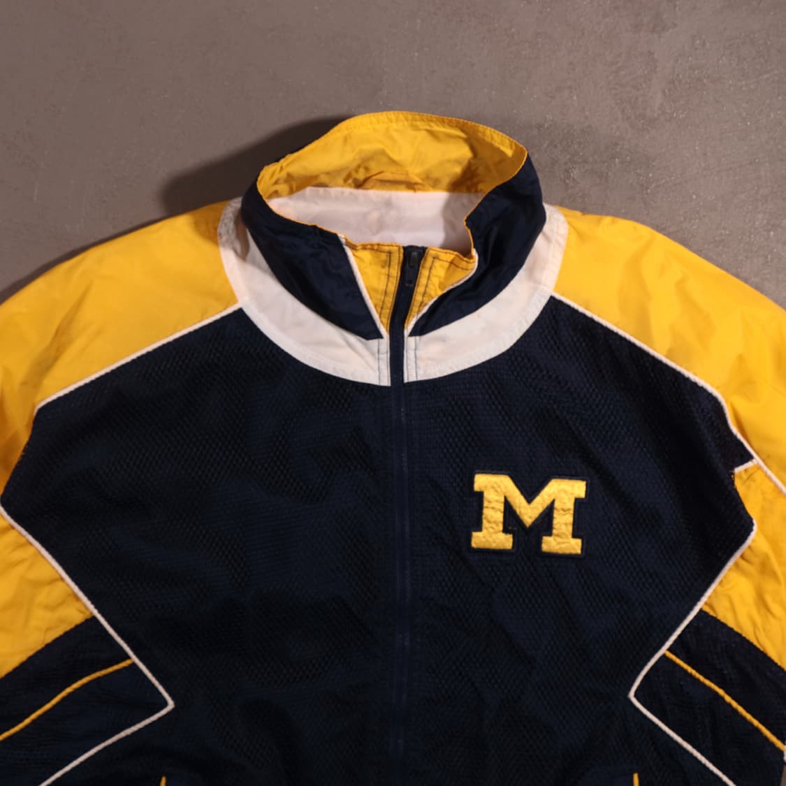 90s 올드스쿨 컬리지 매쉬 바람막이 상품이미지2