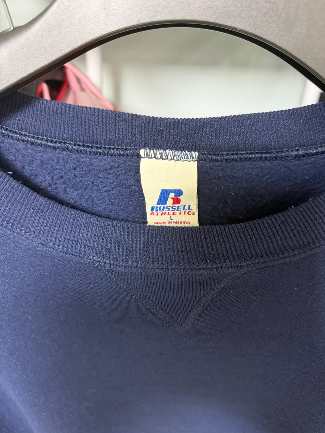 90s 빈티지 러셀 맨투맨 네이비(L) 상품이미지5