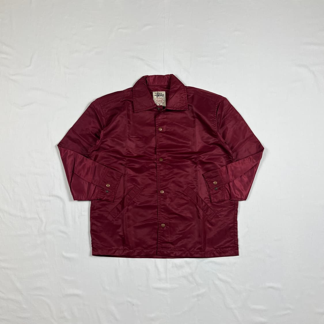 90‘s 스투시 stussy 스펠아웃 코치자켓 상품이미지1
