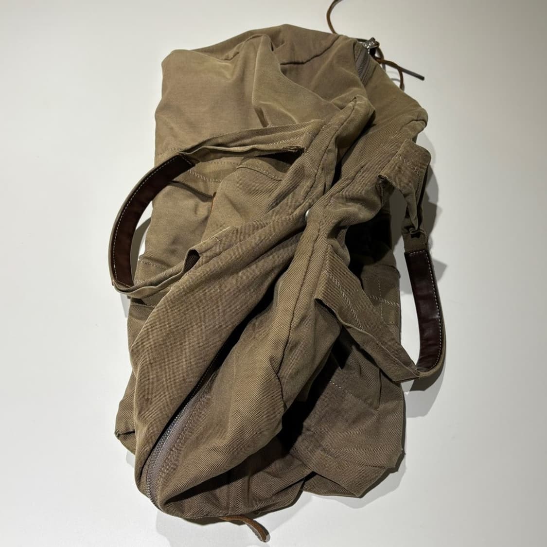 논네이티브 코튼 나일론 보스턴 백 상품이미지3