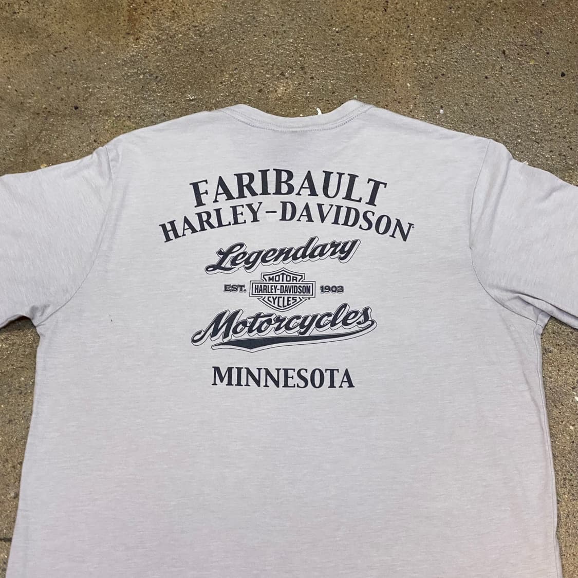 미국 빈티지 할리데이비슨 미네소타 반팔티 상품이미지5