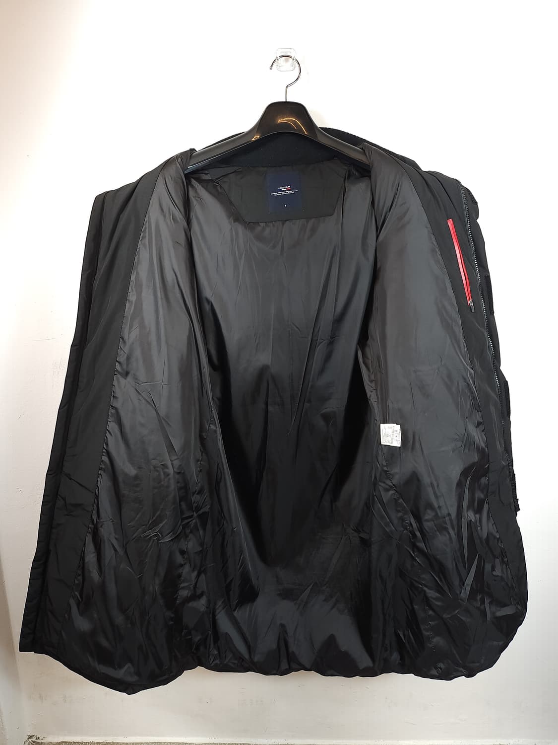 폴햄 구스롱패딩 S (90) 블랙 새제품급 상품이미지10