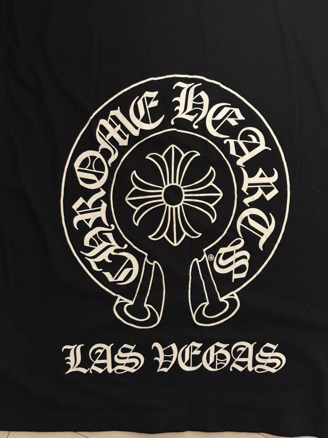 크롬하츠 라스베가스 플로랄 크로스 홀스슈 롱슬리브 긴팔 티셔츠 L 상품이미지5