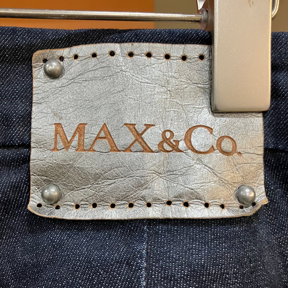 막스마라 막스앤코 블랙 부츠컷 데님팬츠 27 상품이미지4