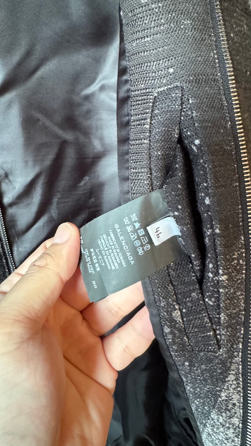 Balenciaga 페인트 스플래터 재킷 상품이미지5