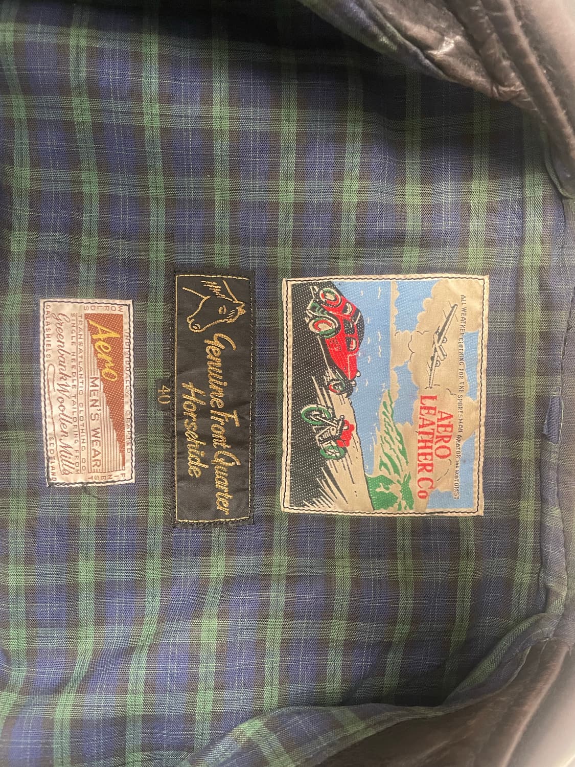 에어로레더 하이웨이맨 크롬악셀 말가죽 블랙 40(103-105) 상품이미지5