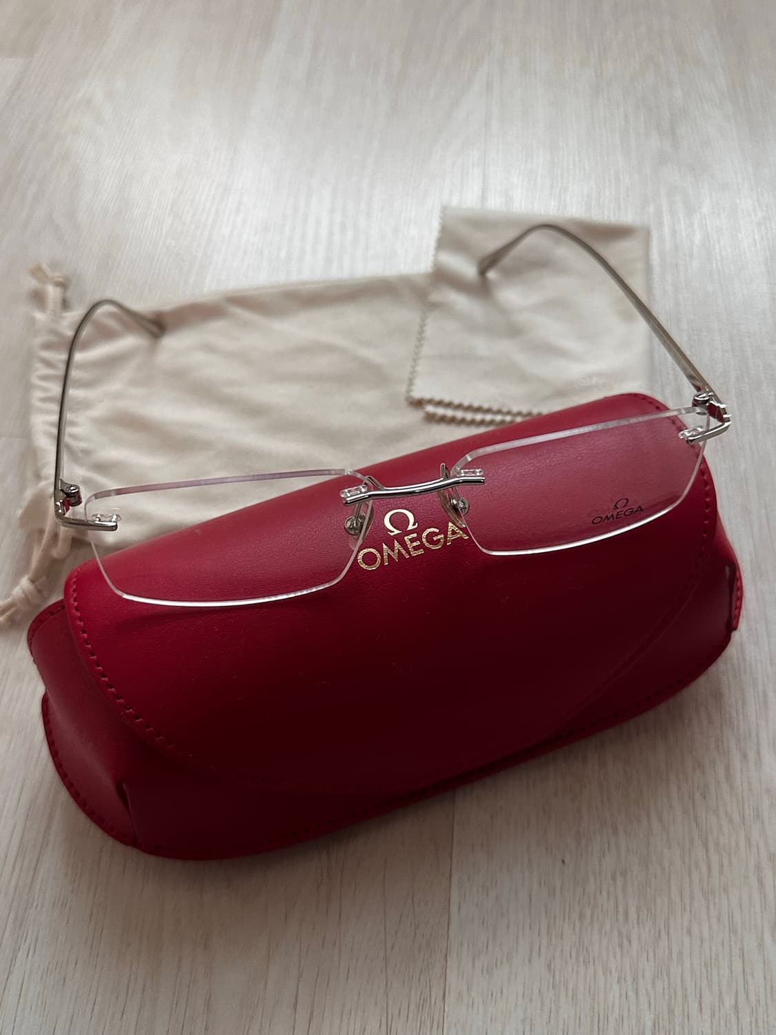 오메가 무테안경 상품이미지1