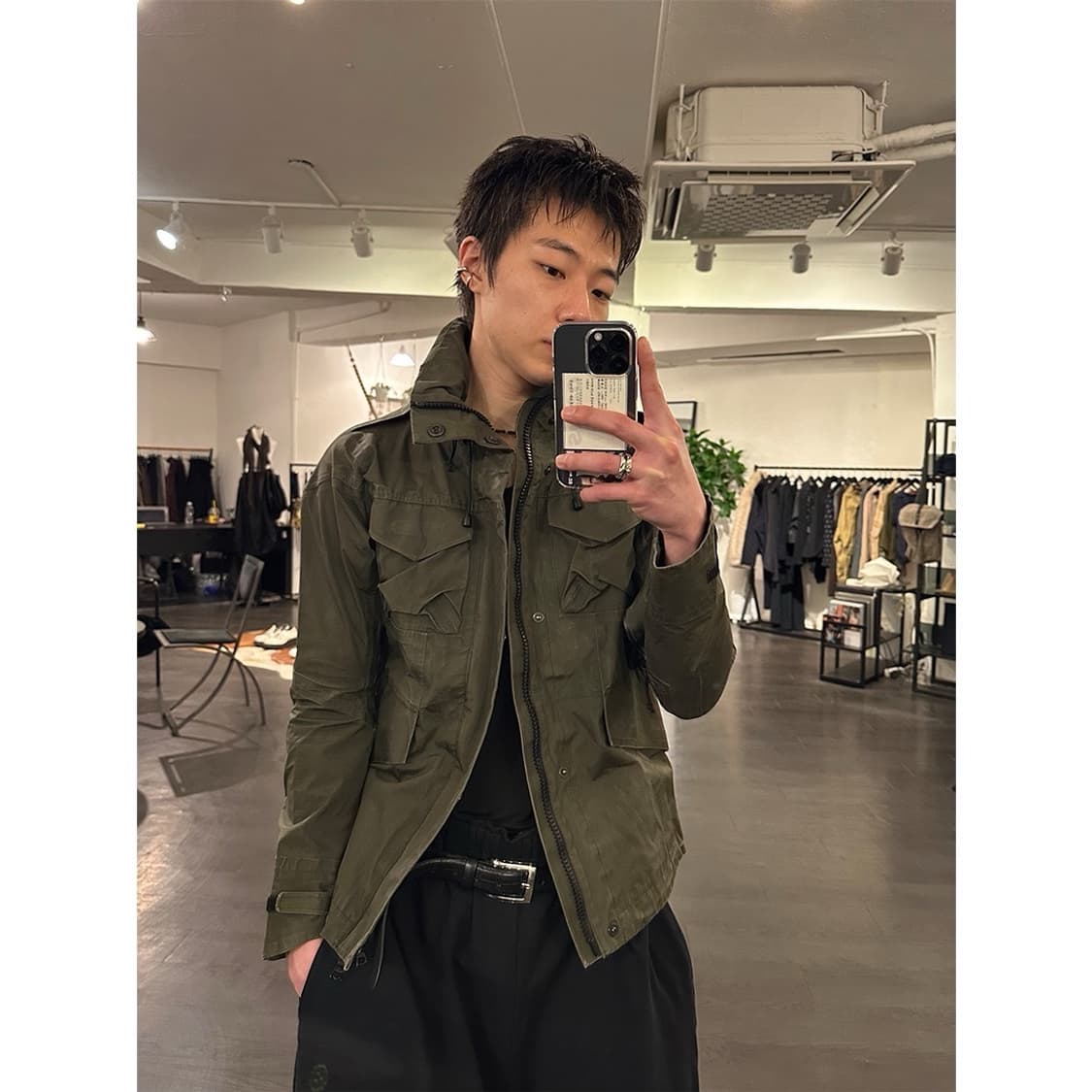 어태치먼트 밀리터리 자켓 상품이미지4