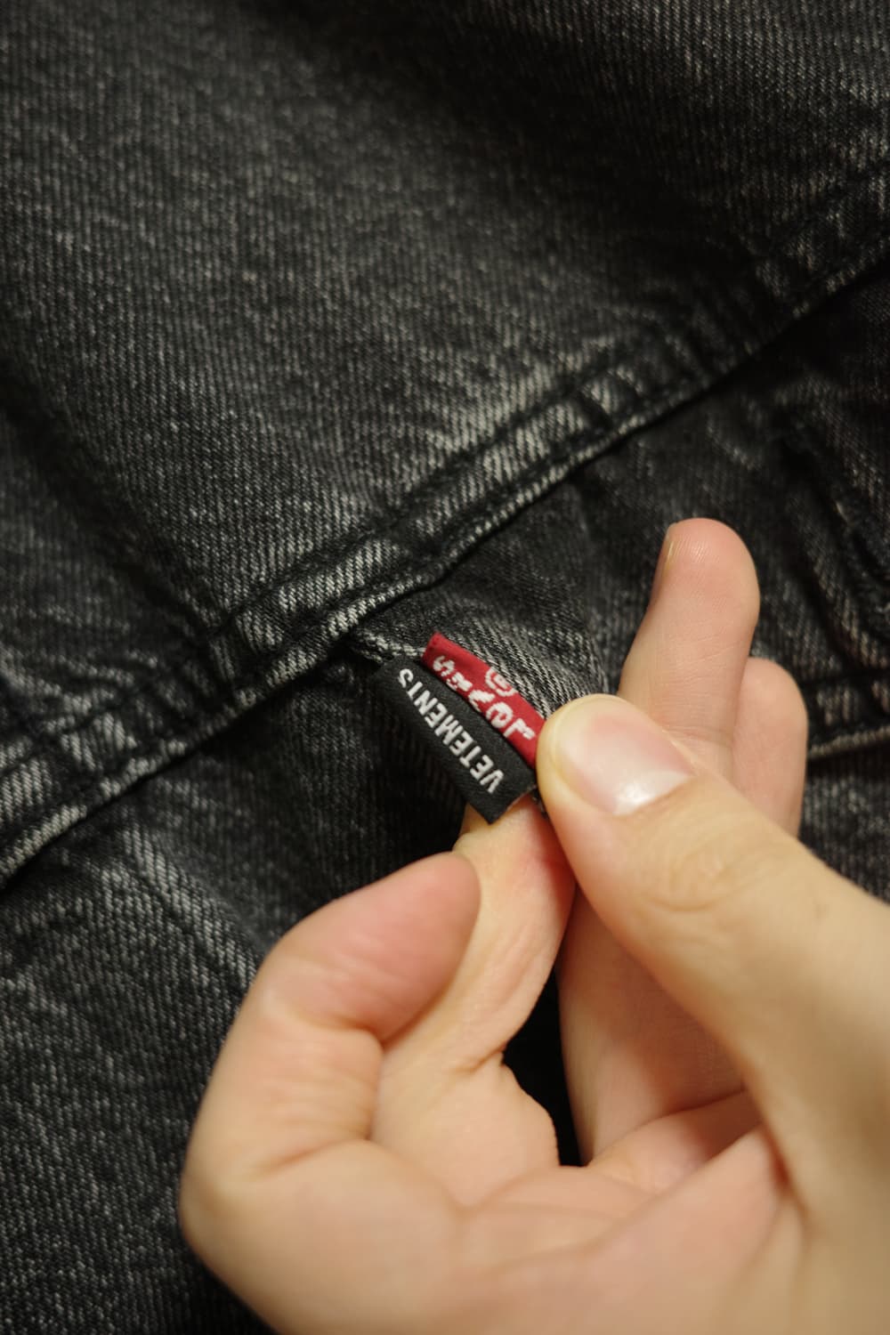 베트멍 리바이스 데님자켓 흑청자켓  상품이미지5