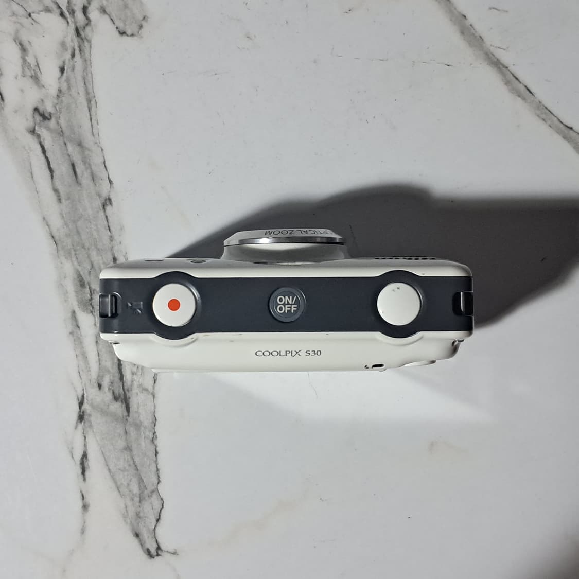 하자품) 쿨픽스 Coolpix S30 빈티지 방수 카메라 상품이미지5