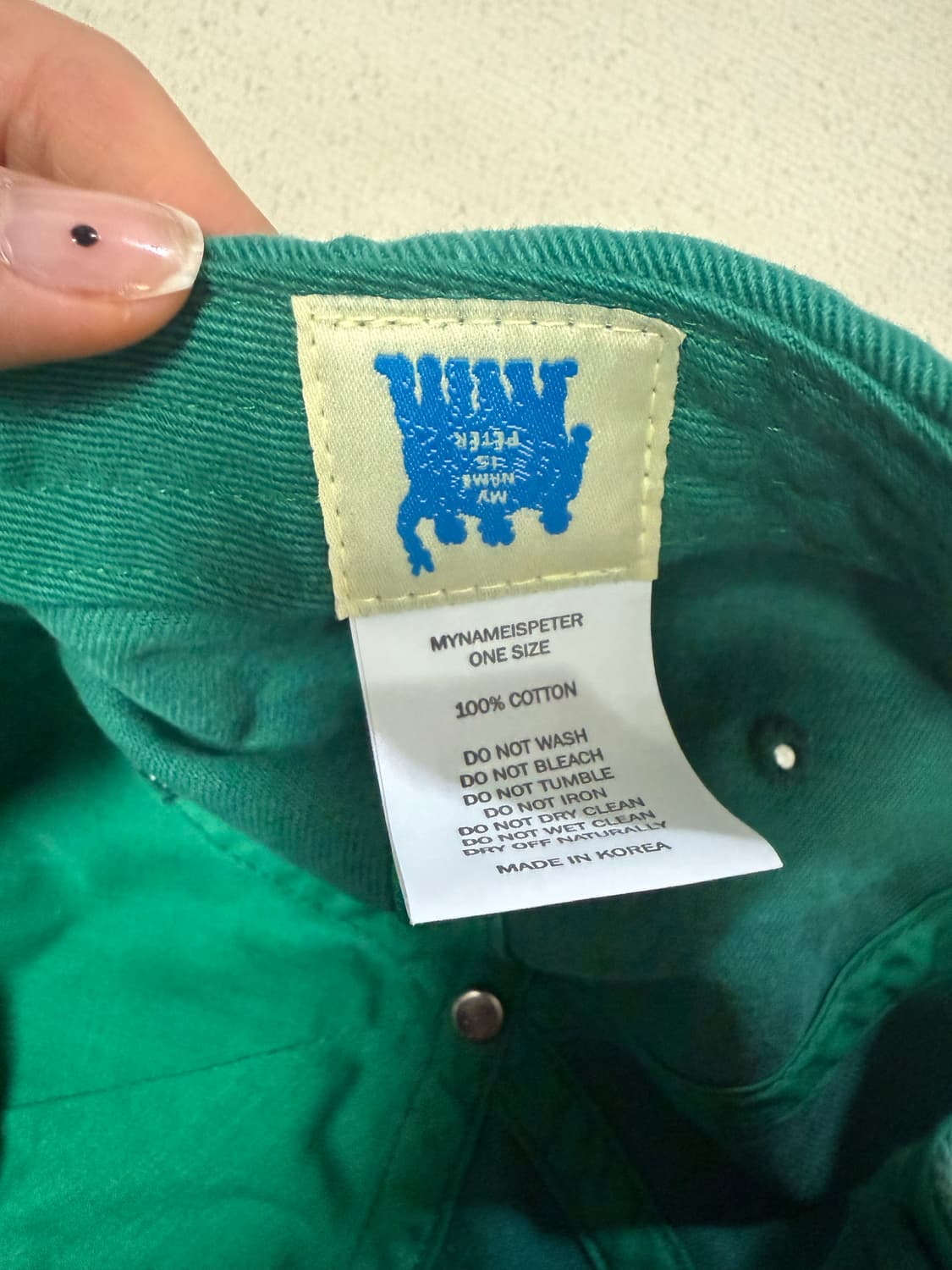 마이네임이즈피터 I AM HOT 볼캡 상품이미지4