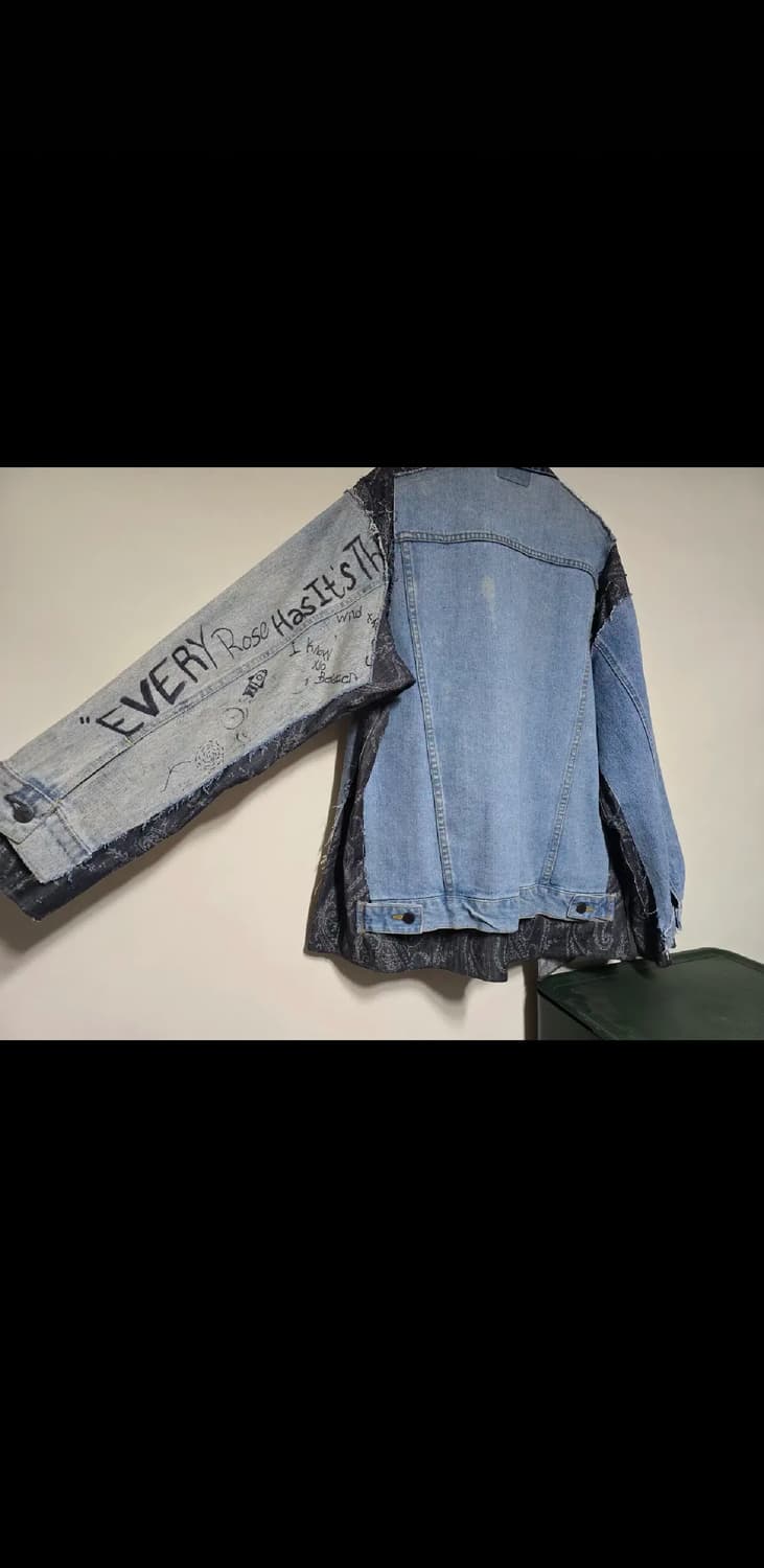 (국내새상품) 리빌드 바이 니들스 데님 반다나 데님자켓 상품이미지2