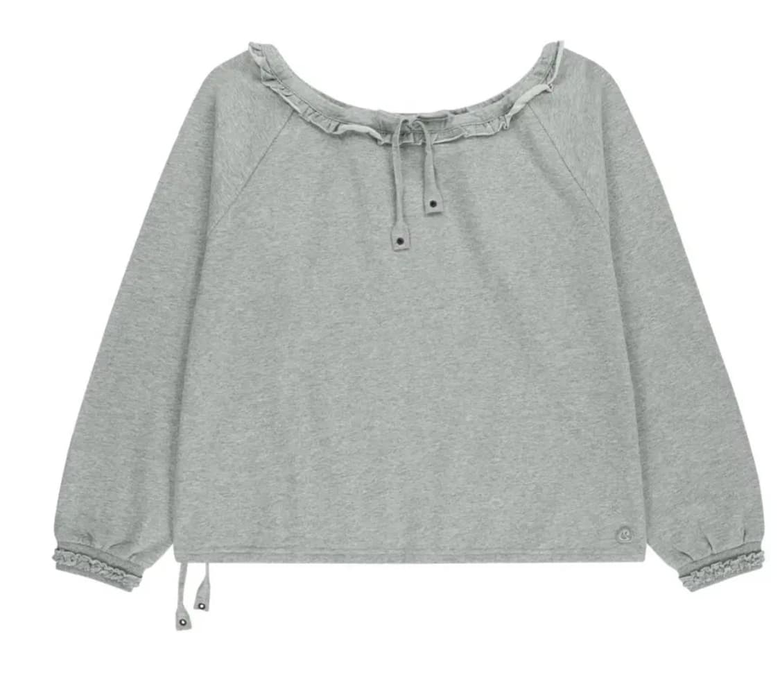 코이세이오 드로우스트링 멜란지 그레이 1 상품이미지1