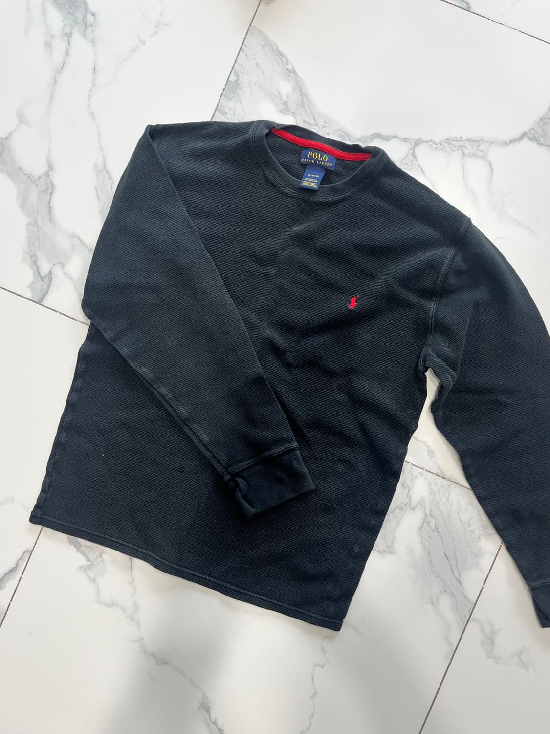 폴로 와플 니트 XL  상품이미지1