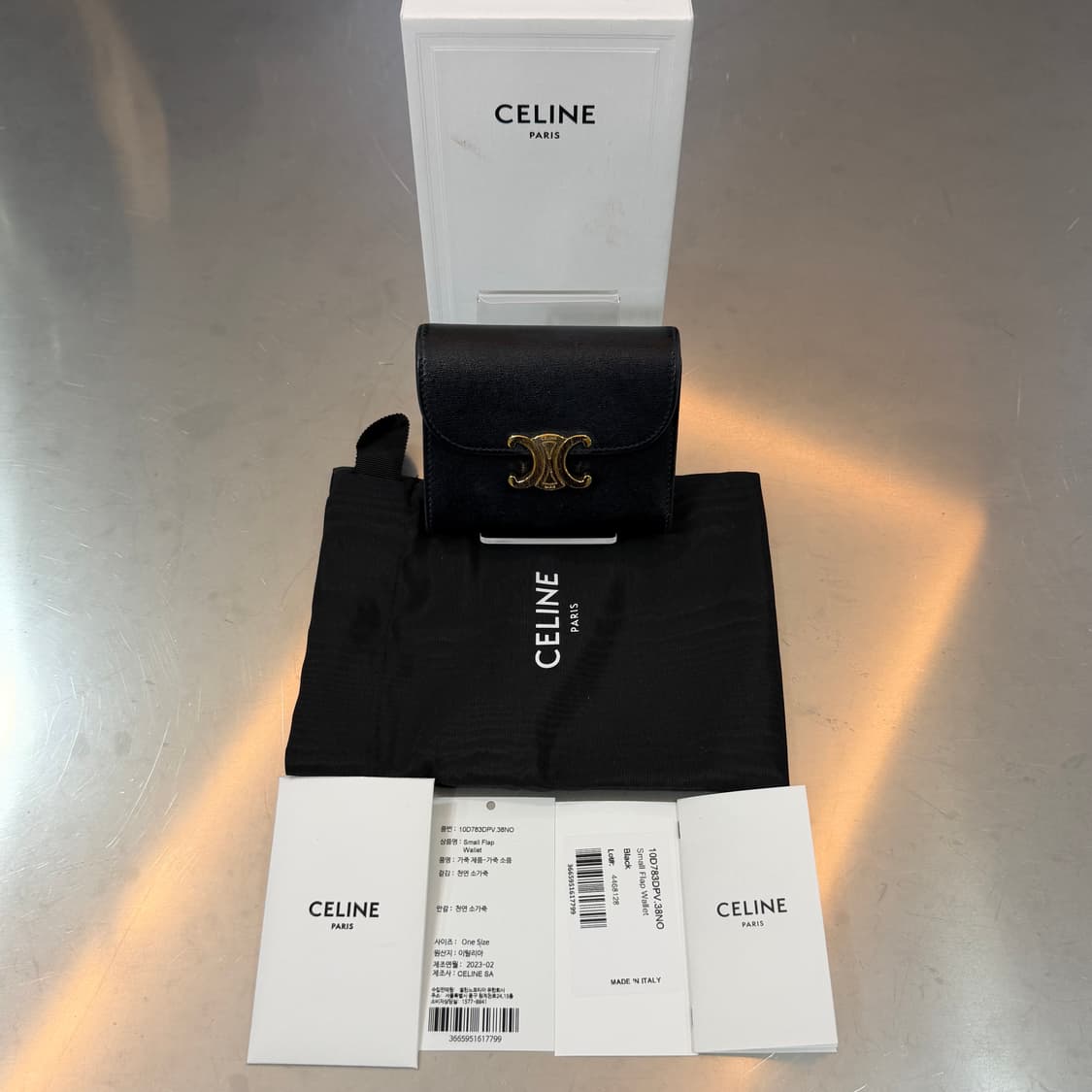 [리오브전포점] 셀린느 스몰 트리옹프 플랩 지갑 상품이미지1