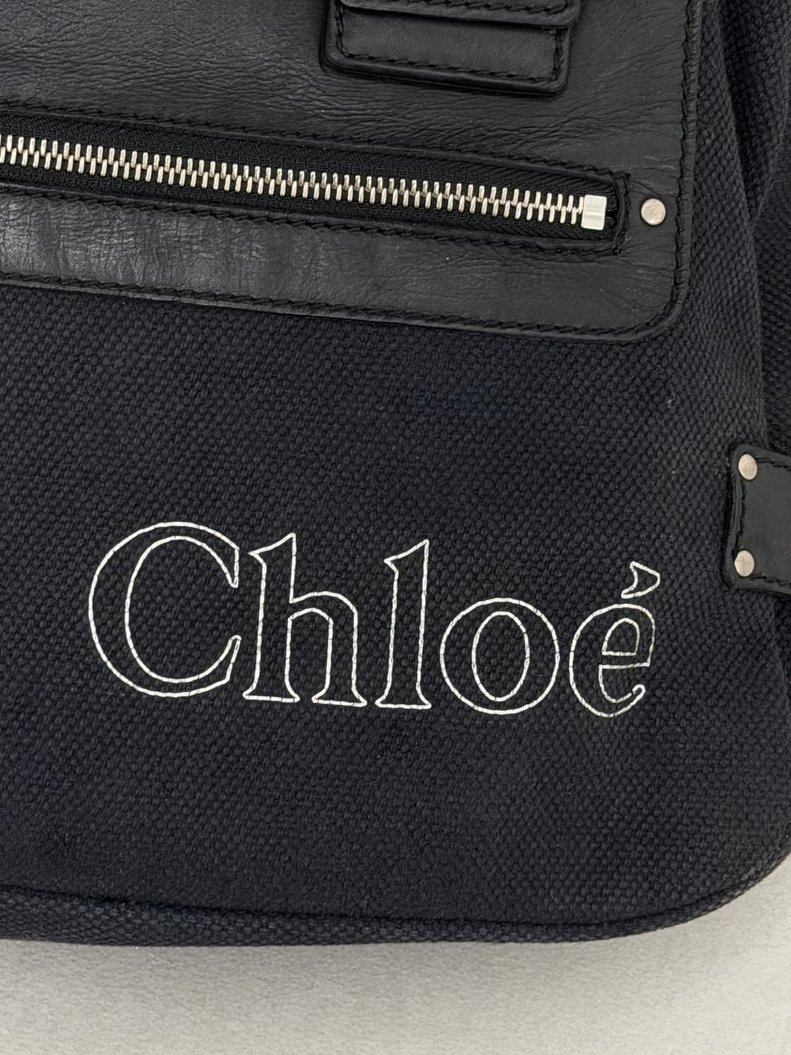 끌로에 로고 캔버스 숄더백 상품이미지2