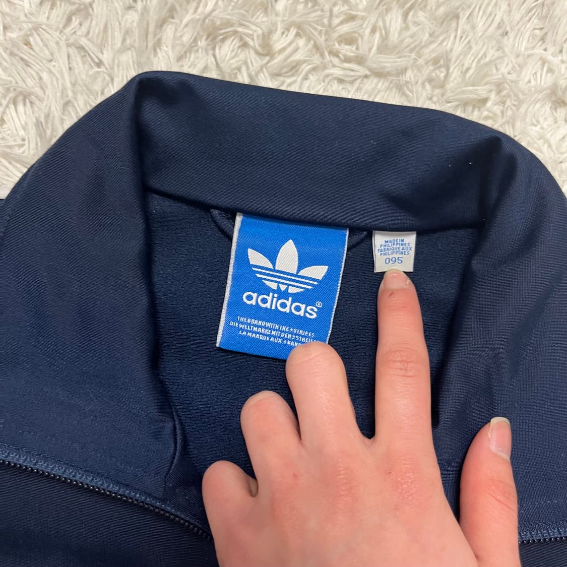 Adidas navy vintage Firebird jersey 상품이미지6