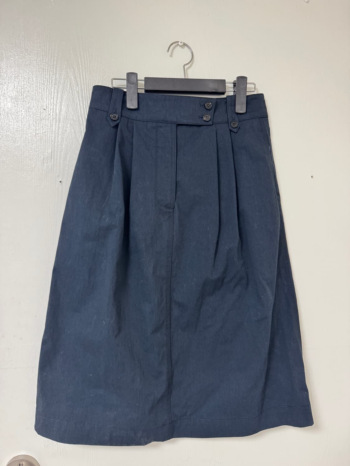 킨더살몬 코튼 스커트 네이비 S Fouette Cotton Skirt 상품이미지3