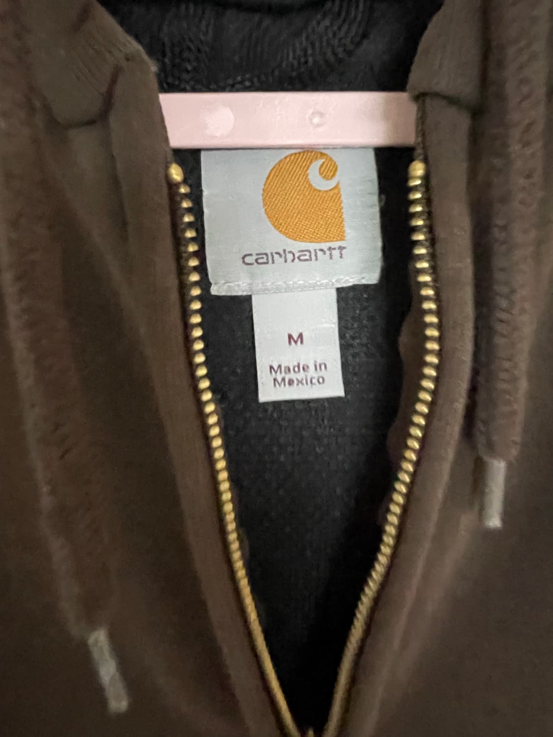 칼하트 래인 디펜더 후드집업 다크브라운 상품이미지2