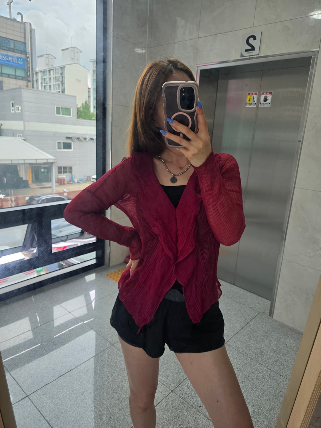 이세이 미야케 정품 블라우스 상품이미지2