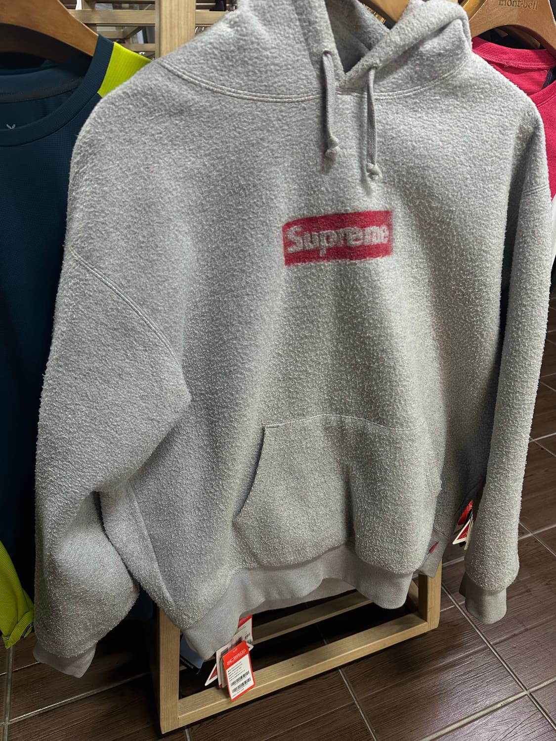 23ss 슈프림 인사이드아웃 박스로고 후드티 M 상품이미지3