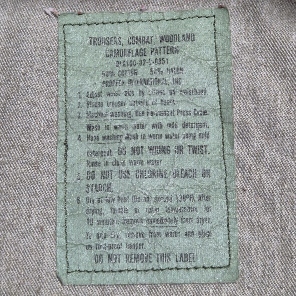 [L]미군 우드랜드 BDU  -492 상품이미지3