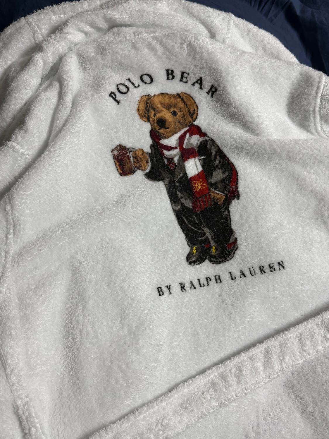 (L/XL) 폴로 랄프로렌 코코아 베어 코튼 목욕 샤워 가운 상품이미지5