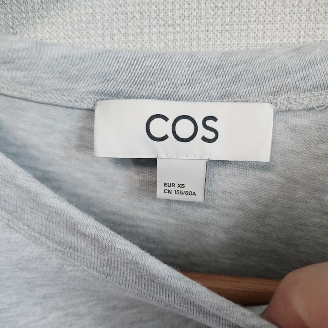 [XS] COS 코스 오버핏 반팔 티셔츠 상품이미지3