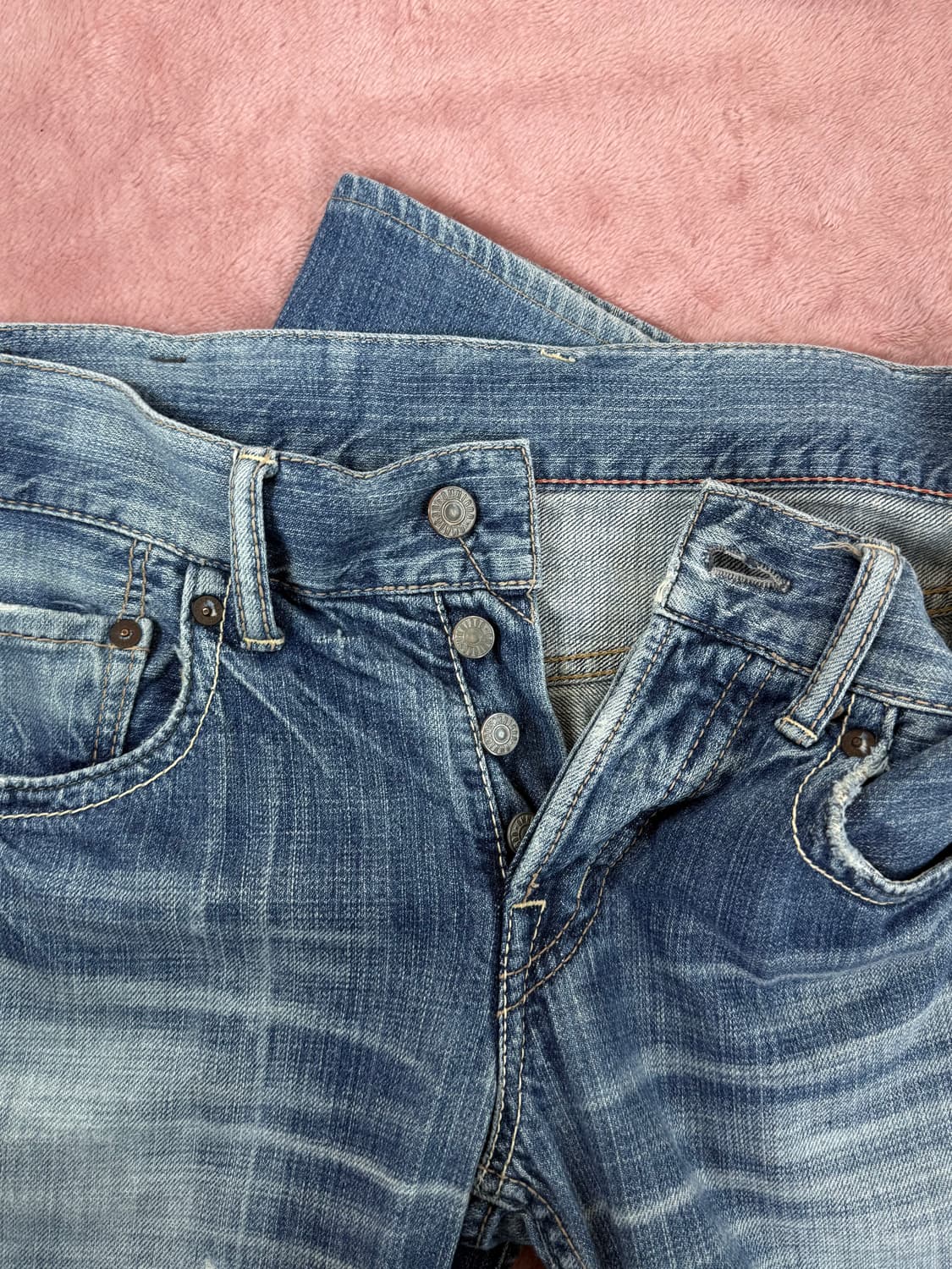 Omnigod 옴니갓 레귤러 핏 셀비지 데님 상품이미지3