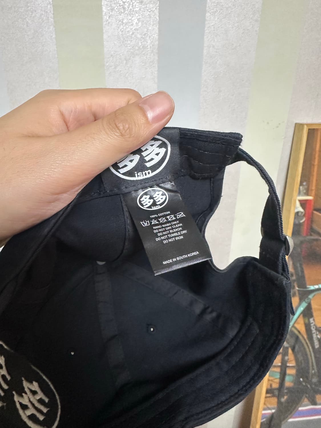 다다이즘 볼캡 블랙  상품이미지4