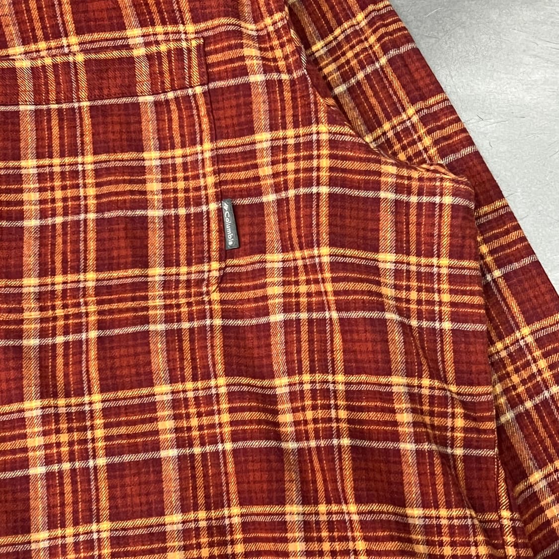  컬럼비아 체크 플란넬 셔츠 y15025 상품이미지4