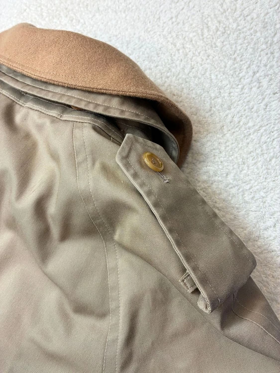 버버리 90's 풀구성 카라 울 라이너 원패널 트렌치 코트 PN5882 상품이미지8