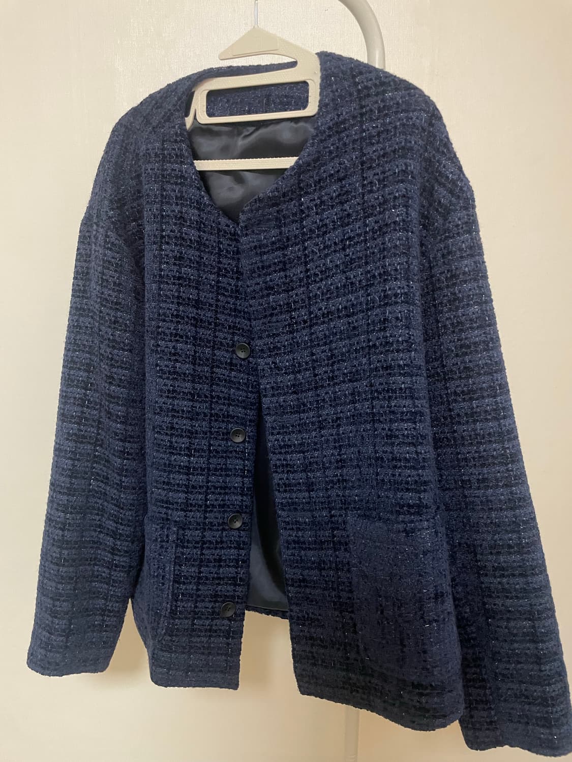 호노 리포트 트위드 가디건 상품이미지3