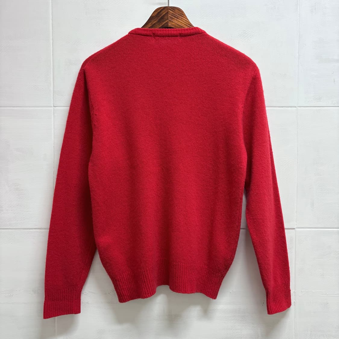 vareuse 레드 울 니트 가디건 (JPN) 상품이미지4