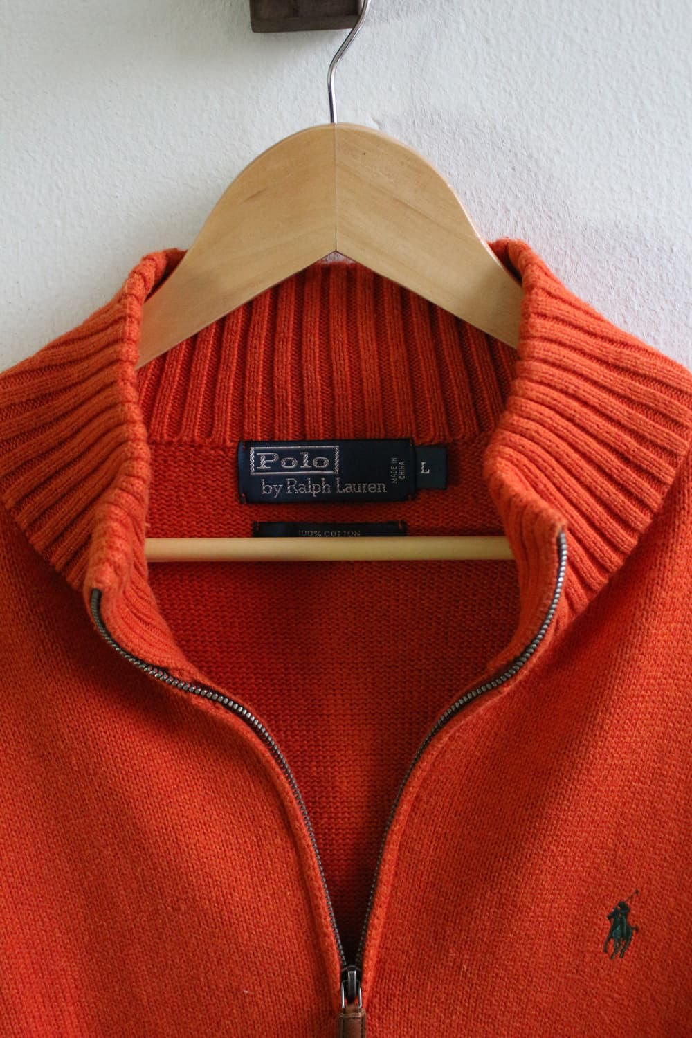 폴로 1/4 집업 니트 상품이미지8