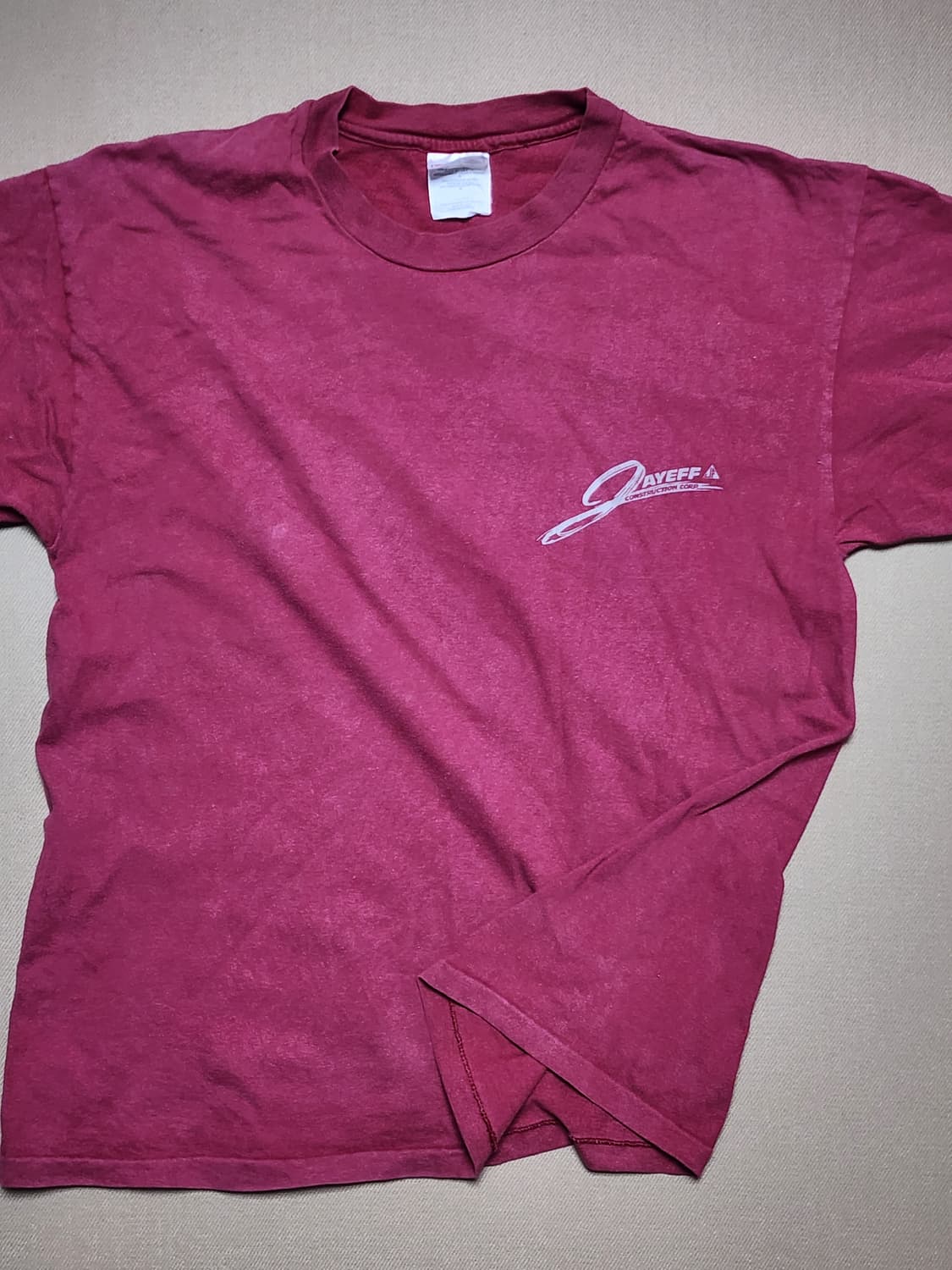 90s Hanes BEEFY-T AYEFF Vintage T-shirt 상품이미지5